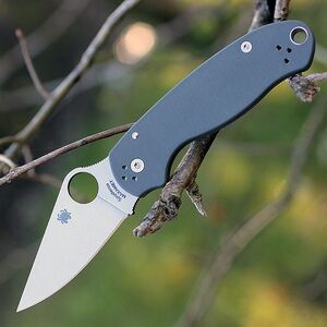 Spyderco PARA® 3 G-10 DARK GRAY MAXAMET C223GDGY
